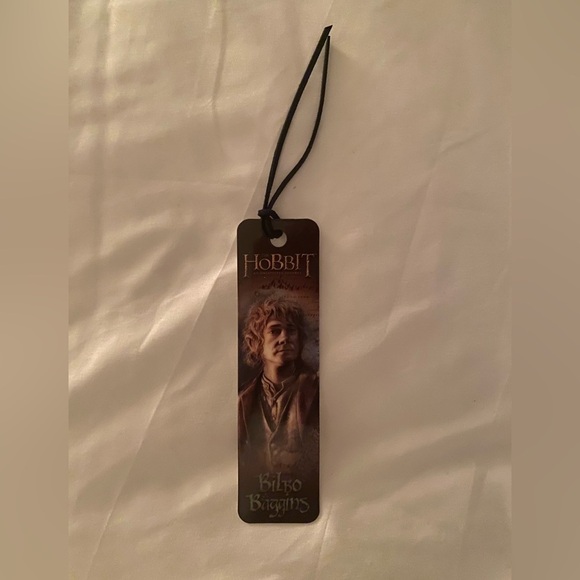 THE HOBBIT Bilbo Baggins Lord of the Rings Bookmark NWT - Picture 1 of 4